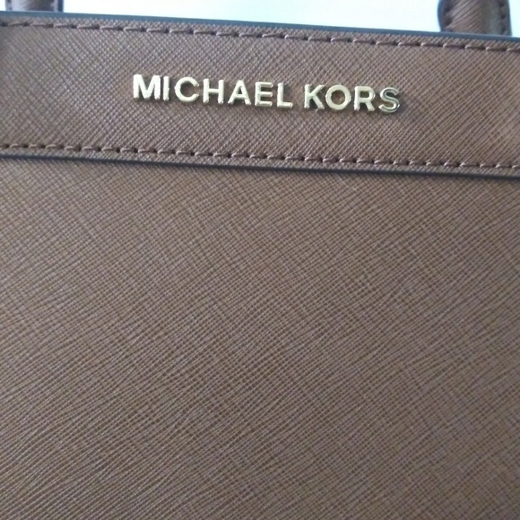 NWT MICHAEL KORS BRANDI LARGE SATCHEL BAG PURSE - Picture 7 of 8